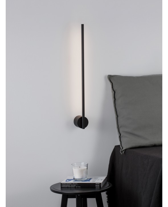 ΑΠΛΙΚΑ LED 10W 9081800 3000Κ ΜΑΥΡΗ