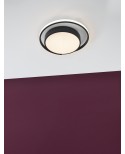 ΦΩΤΙΣΤΙΚΟ ΟΡΟΦΗΣ LED 30W 3000K 9081206 ΜΑΥΡΟ