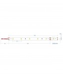 TAINIA LED 24V 6W IP20 3000K 50-0061