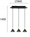 ΦΩΤΙΣΤΙΚΟ ΡΑΓΑ LED 3Φ 4274200 3000K M