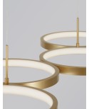 ΦΩΤΙΣΤΙΚΟ ΚΡΕΜΑΣΤΟ LED 41W 9248118 3000K ΧΡΥΣΟ