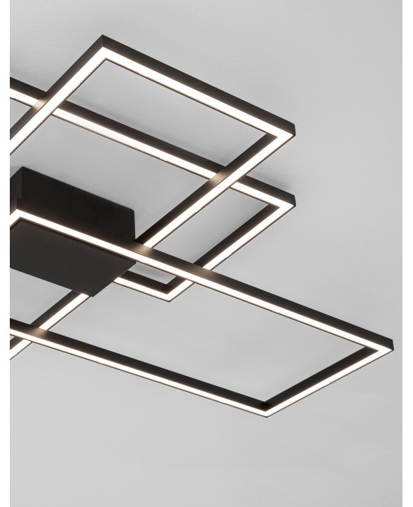 ΦΩΤΙΣΤΙΚΟ ΟΡΟΦΗΣ LED 55W 9508431 ΜΑΥΡΟ