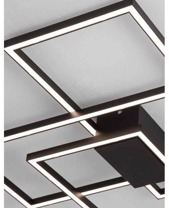 ΦΩΤΙΣΤΙΚΟ ΟΡΟΦΗΣ LED 55W 9508431 ΜΑΥΡΟ