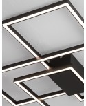 ΦΩΤΙΣΤΙΚΟ ΟΡΟΦΗΣ LED 55W 9508431 ΜΑΥΡΟ