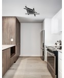 ΦΩΤΙΣΤΙΚΟ ΟΡΟΦΗΣ LED 60W 9210925 ΜΑΥΡΟ 3000Κ DIMMABLE