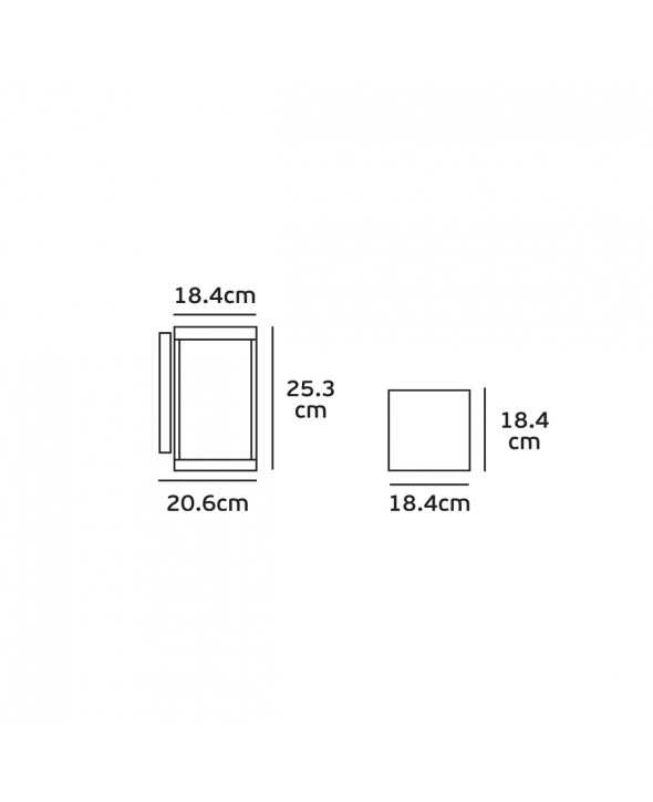 ΑΠΛΙΚΑ ΑΛΟΥΜΙΝΙΟΥ 03067/WA /B ΜΑΥΡΟ ΙΡ23