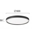 ΦΩΤΙΣΤΙΚΟ ΟΡΟΦΗΣ LED 38W 4292800 3000K ΜΑΥΡΟ