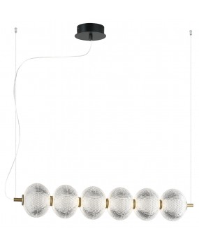 ΦΩΤΙΣΤΙΚΟ ΚΡΕΜΑΣΤΟ ΡΑΓΑ LED 23W  4297600 3000K ΔΙΑΦΑΝΟ-ΧΡΥΣΟ