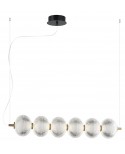 ΦΩΤΙΣΤΙΚΟ ΚΡΕΜΑΣΤΟ ΡΑΓΑ LED 23W  4297600 3000K ΔΙΑΦΑΝΟ-ΧΡΥΣΟ