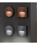 ΑΠΛΙΚΑ ΑΛΟΥΜΙΝΙΟΥ LED 3W 4298300 3000K ΑΝΘΡΑΚΙ IP65