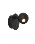 ΑΠΛΙΚΑ ΤΟΙΧΟΥ LED 3.3W 4270800 ΜΑΥΡΗ