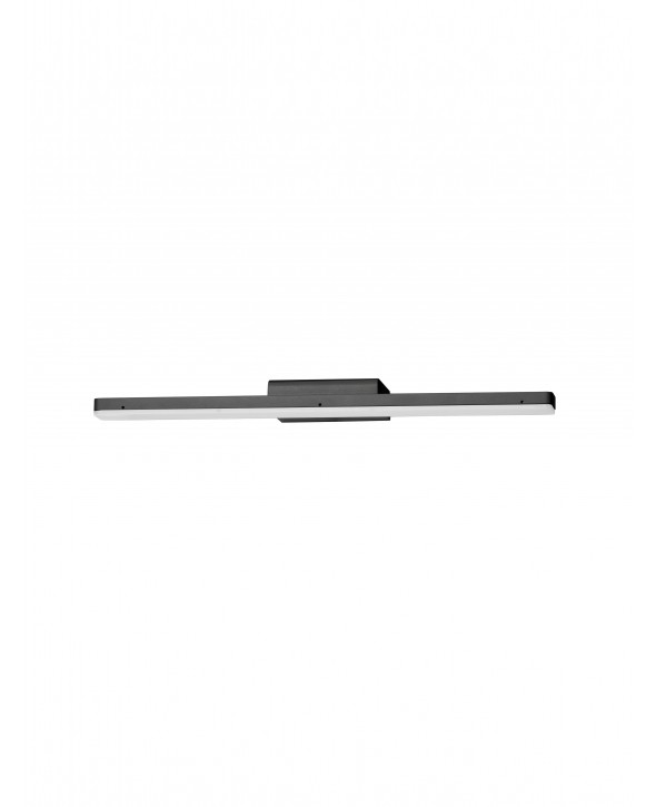 ΑΠΛΙΚΑ ΜΠΑΝΙΟΥ LED 12W 9136172 3000K ΑΝΘΡΑΚΙ IP44