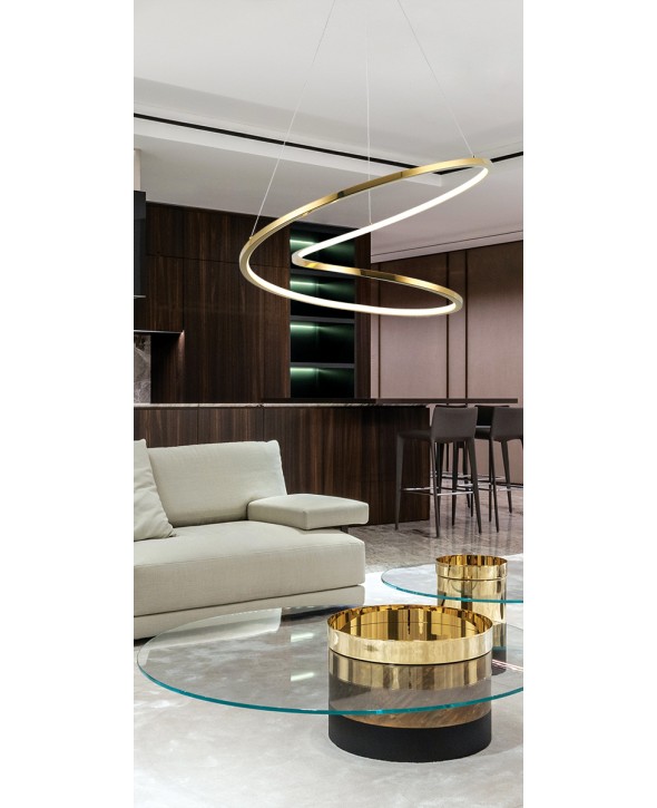 ΦΩΤΙΣΤΙΚΟ ΚΡΕΜΑΣΤΟ LED 41W 4281300 3000K ΧΡΥΣΟ