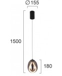 ΦΩΤΙΣΤΙΚΟ ΚΡΕΜΑΣΤΟ LED 6W 4311800 3000K ΦΥΜΕ