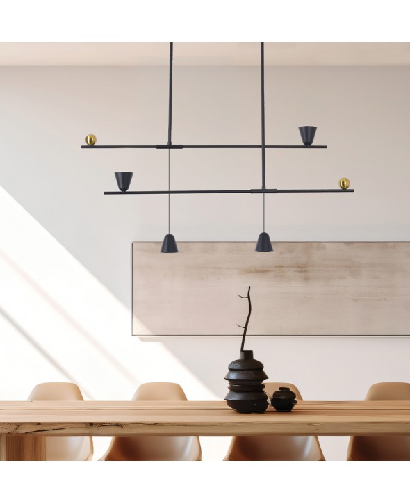 ΦΩΤΙΣΤΙΚΟ ΚΡΕΜΑΣΤΟ ΡΑΓΑ LED 24W 4280400 3000K M-ΧΡΥΣΟ