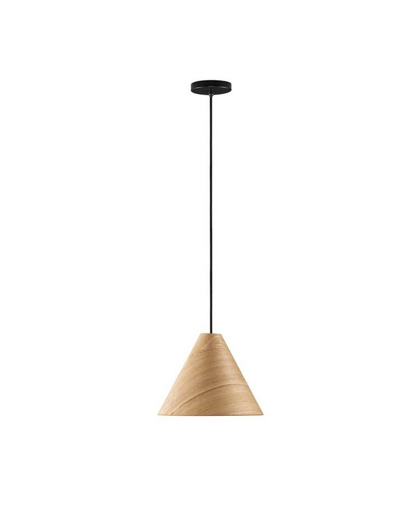 ΦΩΤΙΣΤΙΚΟ ΚΡΕΜΑΣΤΟ  9001070 Natural Wood & Black Cable