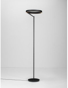 ΦΩΤΙΣΤΙΚΟ ΔΑΠΕΔΟΥ LED 38W 9695129 3000K ΜΑΥΡΟ DIMMABLE