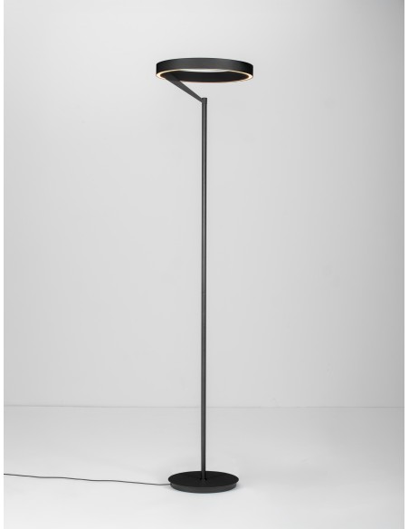 ΦΩΤΙΣΤΙΚΟ ΔΑΠΕΔΟΥ LED 38W 9695129 3000K ΜΑΥΡΟ DIMMABLE