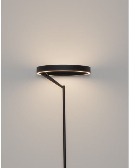 ΦΩΤΙΣΤΙΚΟ ΔΑΠΕΔΟΥ LED 38W 9695129 3000K ΜΑΥΡΟ DIMMABLE