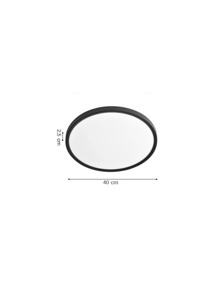 ΠΛΑΦΟΝΙΕΡΑ ΟΡΟΦΗΣ LED 32W 42036-C 3CCT ΛΕΥΚΟ Φ40