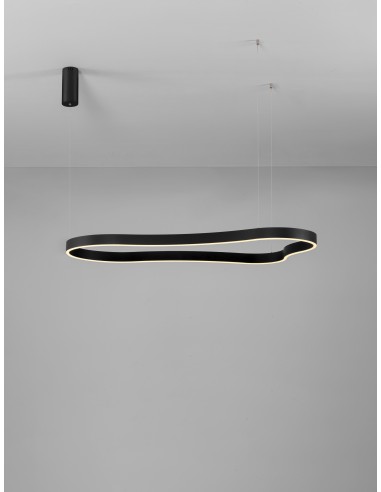 ΦΩΤΙΣΤΙΚΟ ΚΡΕΜΑΣΤΟ LED 61W 9345693 3000K ΜΑΥΡΟ...
