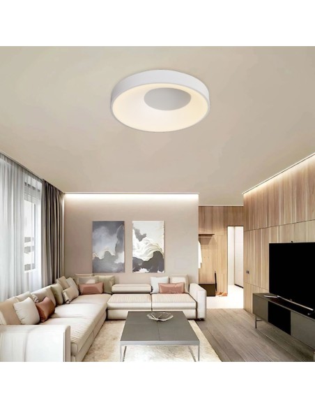 ΠΛΑΦΟΝΙΕΡΑ ΟΡΟΦΗΣ LED 42040 36W 3CCT ΛΕΥΚΗ