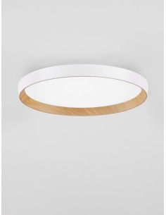 ΦΩΤΙΣΤΙΚΟ ΟΡΟΦΗΣ LED 36W 9030514 2700K-3000K Φ40 ΛΕΥΚΟ ΞΥΛΟ