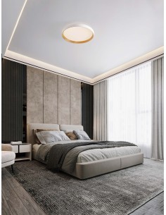 ΦΩΤΙΣΤΙΚΟ ΟΡΟΦΗΣ LED 36W 9030514 2700K-3000K Φ40 ΛΕΥΚΟ ΞΥΛΟ 2