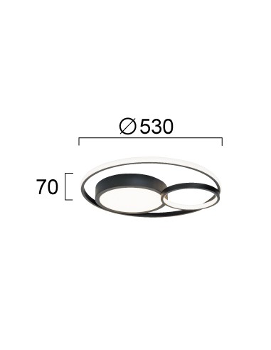 ΦΩΤΙΣΤΙΚΟ ΟΡΟΦΗΣ LED 36W 4325500
