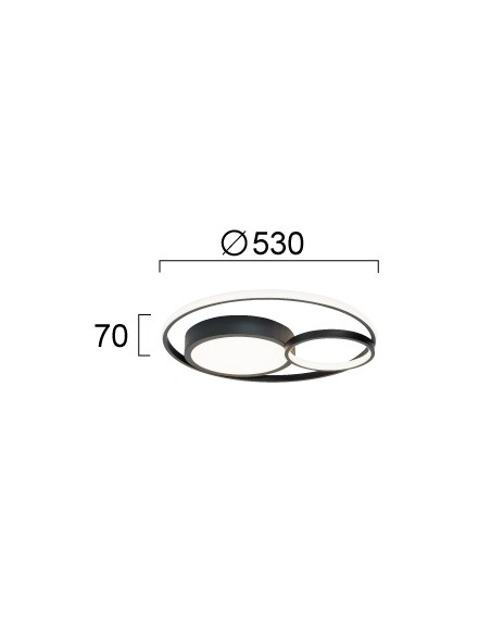 ΦΩΤΙΣΤΙΚΟ ΟΡΟΦΗΣ LED 36W 4325500