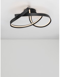 ΦΩΤΙΣΤΙΚΟ ΟΡΟΦΗΣ LED 47W CCT 2700-4000K 9104714 ΜΑΥΡΟ... 2