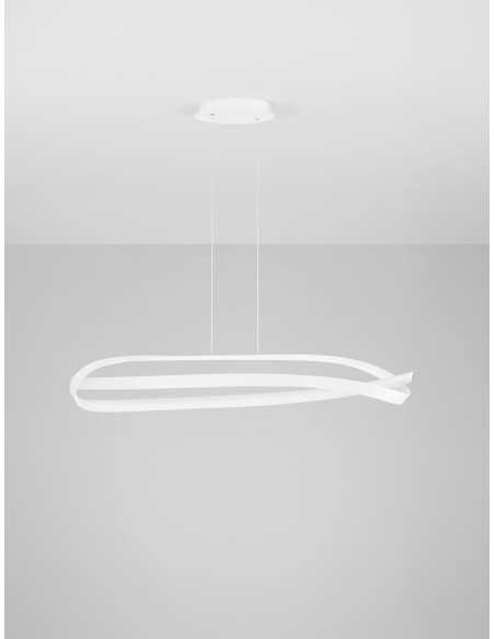 ΦΩΤΙΣΤΙΚΟ ΚΡΕΜΑΣΤΟ LED 47W CCT 9104717 ΛΕΥΚΟ DIMMABLE