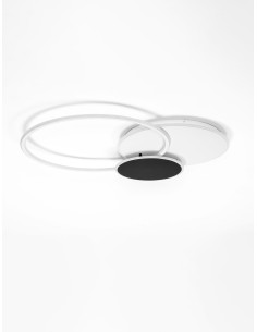 ΦΩΤΙΣΤΙΚΟ ΟΡΟΦΗΣ LED 44W 9001100 3000K ΜΑΥΡΟ ΛΕΥΚΟ DIMMABLE 2