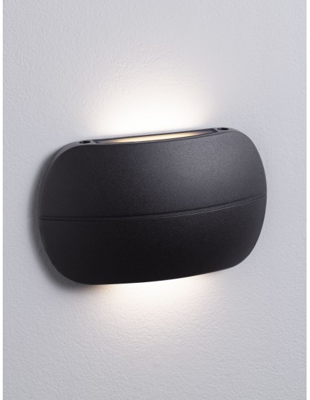 ΑΠΛΙΚΑ LED 10W 9030746 3000K ΜΑΥΡΟ ΙΡ65