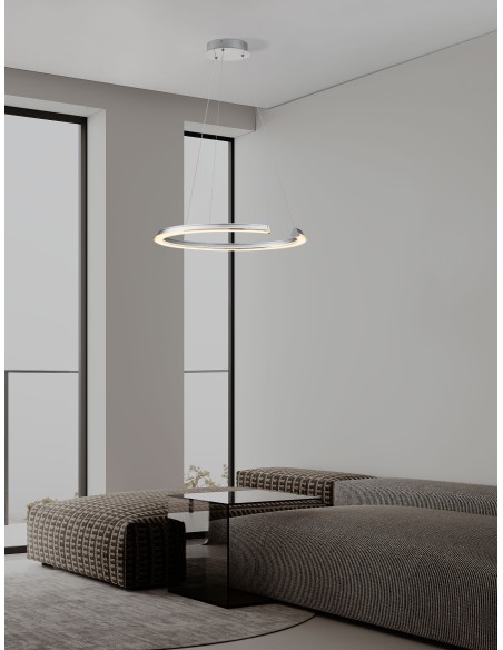ΦΩΤΙΣΤΙΚΟ ΚΡΕΜΑΣΤΟ LED 48W 9019729 3500K ΧΡΩΜΙΟ