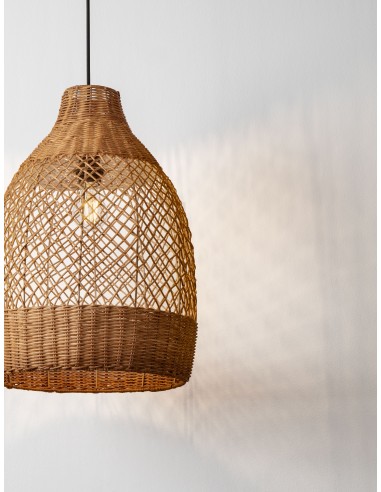 ΦΩΤΙΣΤΙΚΟ ΚΡΕΜΑΣΤΟ 9586652 RATTAN ΦΥΣΙΚΟ