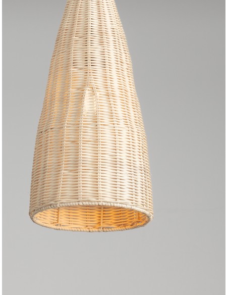 ΦΩΤΙΣΤΙΚΟ ΚΡΕΜΑΣΤΟ RATTAN 9586664 ΦΥΣΙΚΟ