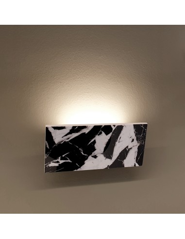 ΑΠΛΙΚΑ LED 7W 4320200 3000K ΤΕΧΝΗΤΗ ΠΕΤΡΑ ΜΑΥΡΟ