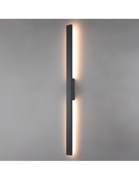ΑΠΛΙΚΑ LED 18W 4336000 3000K ΜΑΥΡΗ