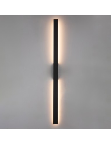 ΑΠΛΙΚΑ LED 18W 4336000 3000K ΜΑΥΡΗ