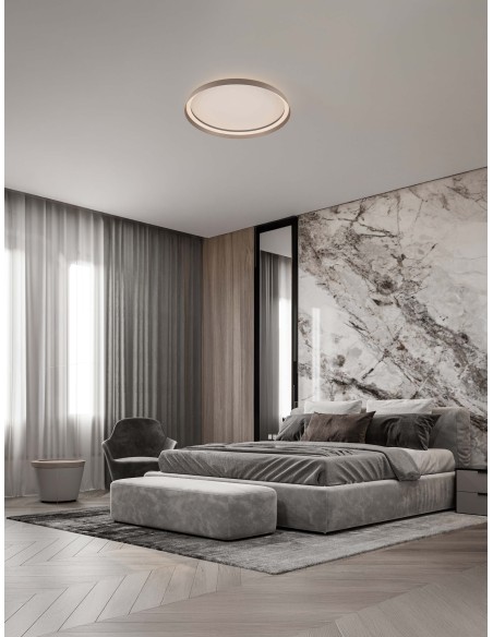 ΦΩΤΙΣΤΙΚΟ ΟΡΟΦΗΣ LED 48W 9345701 2700-4000K CCT ΣΑΜΠΑΝΙΖE Φ60 DIMMABLE