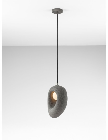 ΦΩΤΙΣΤΙΚΟ ΚΡΕΜΑΣΤΟ 9002685 Stone Gray Polyurethane & Resin