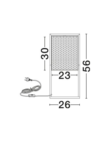 ΠΟΡΤΑΤΙΦ 9001118 ΜΑΥΡΟ RATTAN