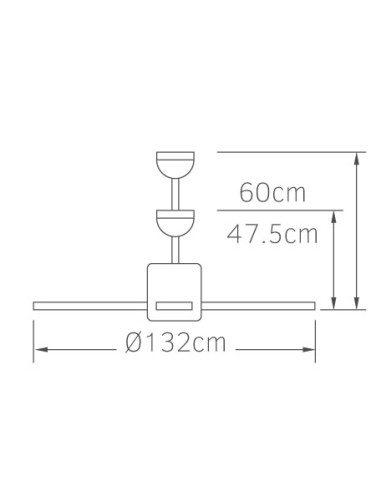 ΑΝΕΜΙΣΤΗΡΑΣ ΟΡΟΦΗΣ LED 18W 02-00324...