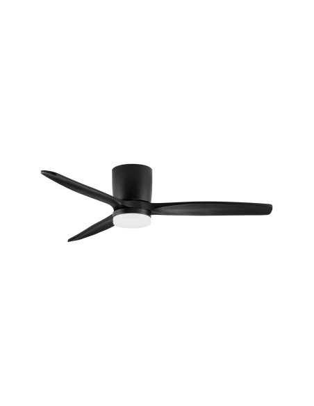 ΑΝΕΜΙΣΤΗΡΑΣ ΟΡΟΦΗΣ 9952372 LED 18W CCT 3000K-4000K-6500K ΜΑΥΡΟΣ