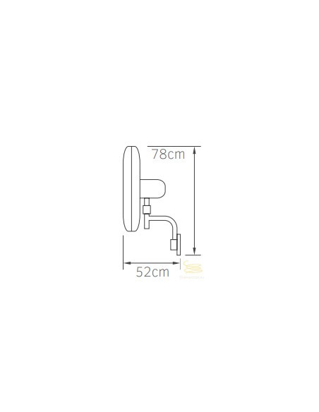 ΑΝΕΜΙΣΤΗΡΑΣ ΤΟΙΧΟΥ ΜΕΤΑΛΛΙΚΟΣ 20' 50cm 02-00195-2 ΜΕ ΤΗΛΕΧΕΙΡΙΣΤΗΡΙΟ