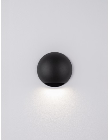 ΑΠΛΙΚΑ ΤΟΙΧΟΥ ΣΤΕΓΑΝΗ LED 3W 9136410 ΜΑΥΡΟ