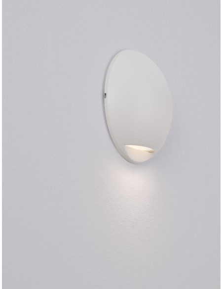 ΑΠΛΙΚΑ ΤΟΙΧΟΥ ΣΤΕΓΑΝΗ LED 3W 9136411 ΛΕΥΚΟ