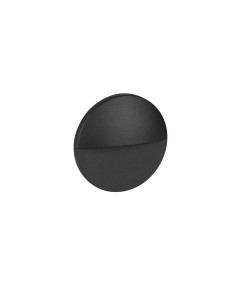 ΑΠΛΙΚΑ ΤΟΙΧΟΥ ΣΤΕΓΑΝΗ LED 2W 9136497 ΜΑΥΡΗ ΙΡ65