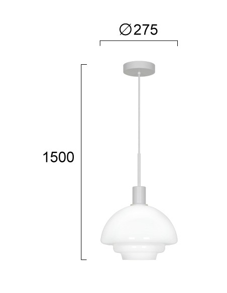 ΦΩΤΙΣΤΙΚΟ ΚΡΕΜΑΣΤΟ 4351900 ΛΕΥΚΟ